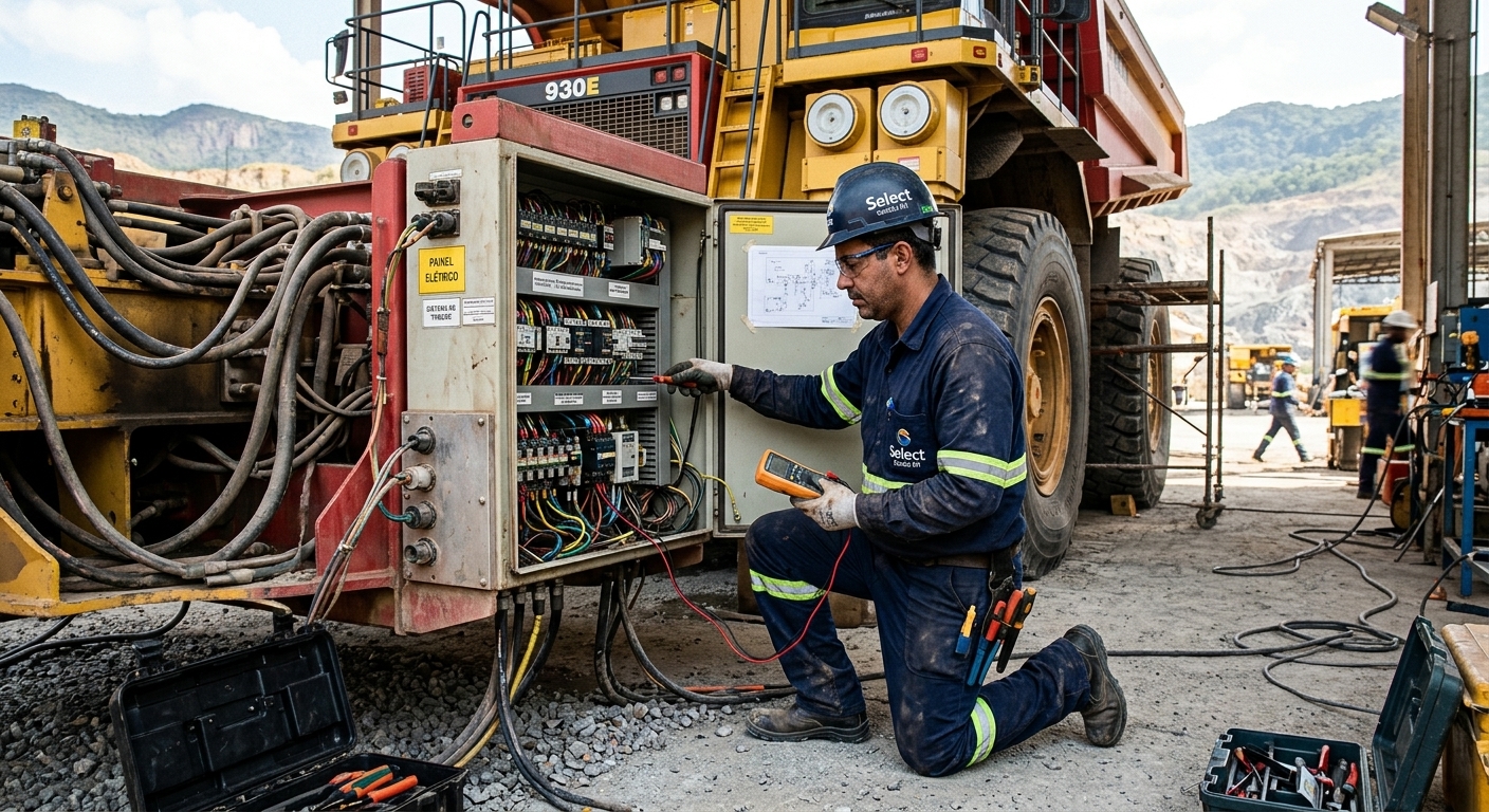 ELETRICISTA DE MÁQUINAS PESADAS